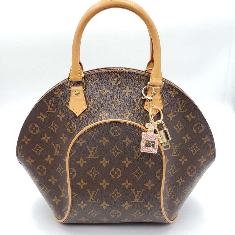 Louis Vuitton Gold Lock 🔑 Authentic LV Padlock + Bag Unbranded N5 Bottle Charm - Picture 8 of 9